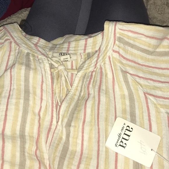 a.n.a Short Sleeve Popover Dress Bust:42”-44”
Length: 37.5 Inches - Picture 3 of 7